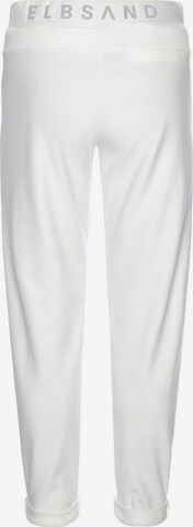 Regular Pantalon Elbsand en blanc