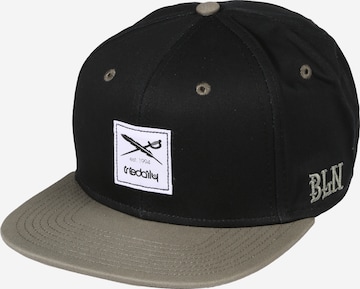 Iriedaily Cap 'Daily Contra' in Black: front
