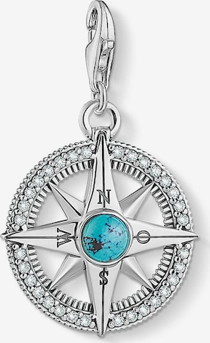 Thomas Sabo Charm-Einhänger 'Kompass' in Silber: predná strana