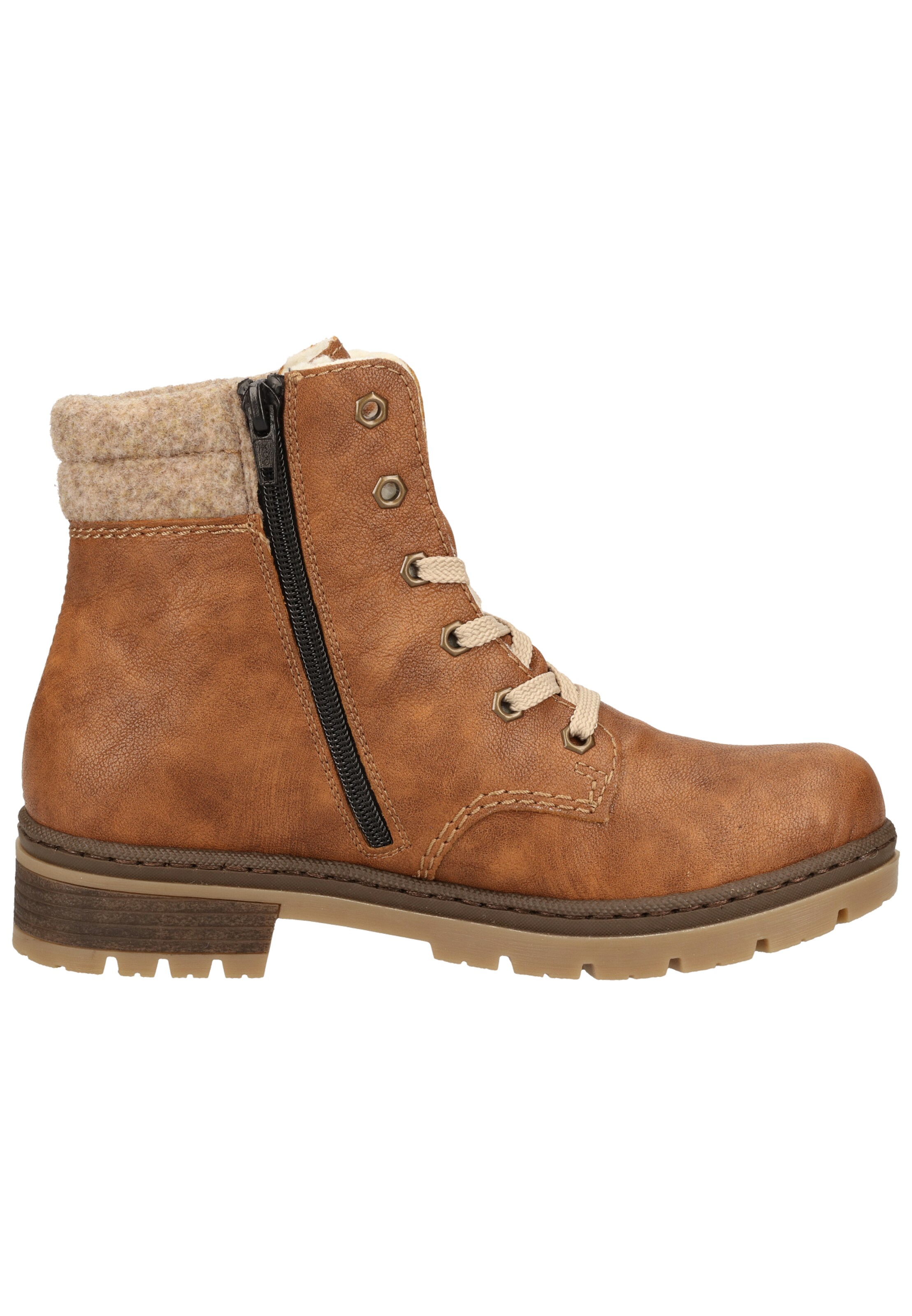 Rieker - Botim com fivela em castanho