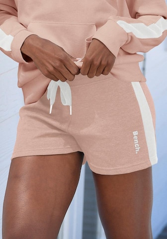 BENCH Slimfit Kalhoty – béžová