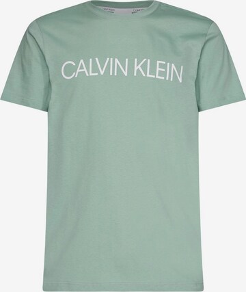 Calvin Klein Regular fit Póló - zöld