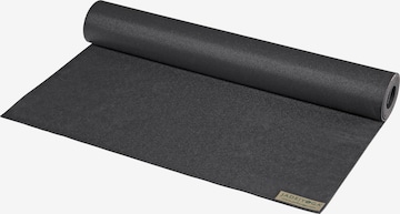 JADEYOGA Mat 'Travel' in Black: front