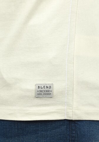 BLEND Rundhalsshirt 'Malex' in Beige