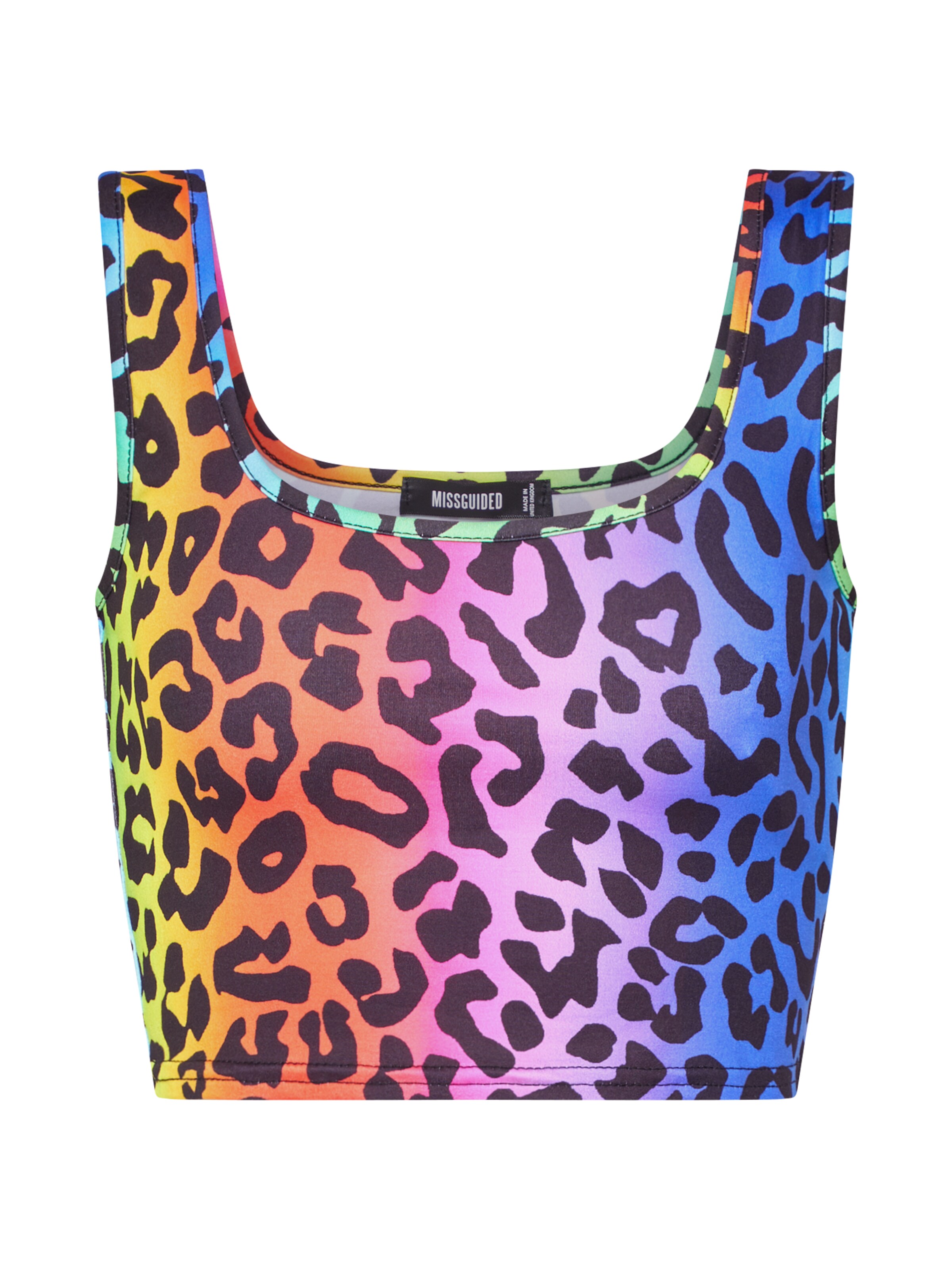 Missguided - Crop Top in blau