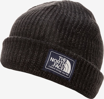 THE NORTH FACE Sports beanie 'Salty Dog' in Navy / mottled black / White, Item view