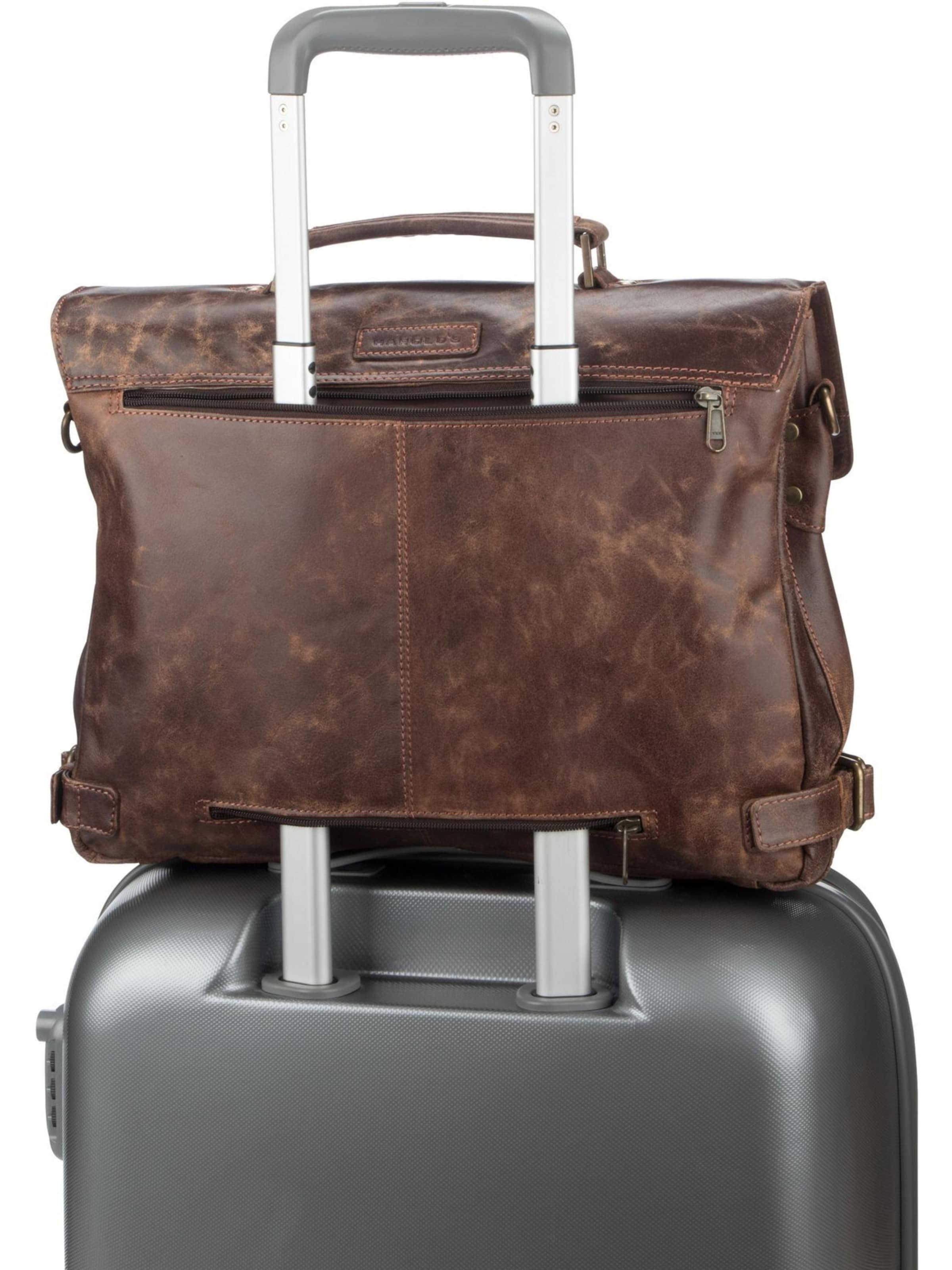 Harold's Document bag ' Crunchy 3744 Mappe ' in Brown