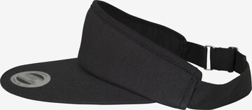 Flexfit Cap 'Flat Round Visor' in Black