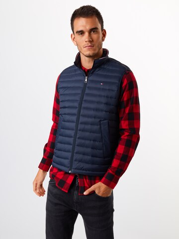 TOMMY HILFIGER Bodywarmer in Blauw: voorkant