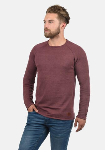 BLEND Trui 'John' in Rood: voorkant