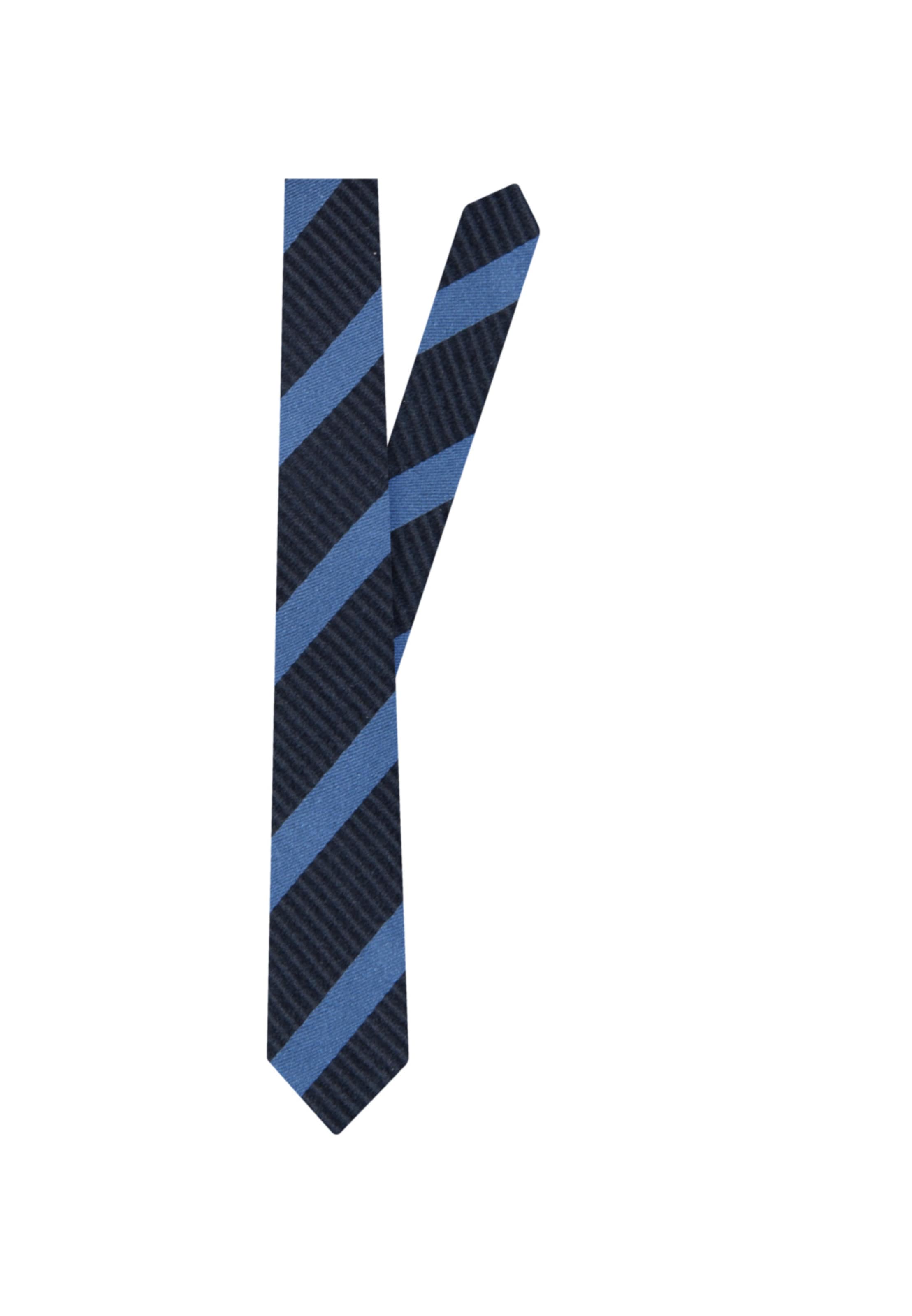 Männer Anzug - Accessoires SEIDENSTICKER Krawatte ' Slim ' in Blau - YD64752