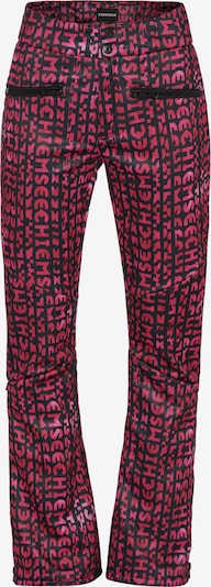 CHIEMSEE Outdoorhose in pink / schwarz, Produktansicht