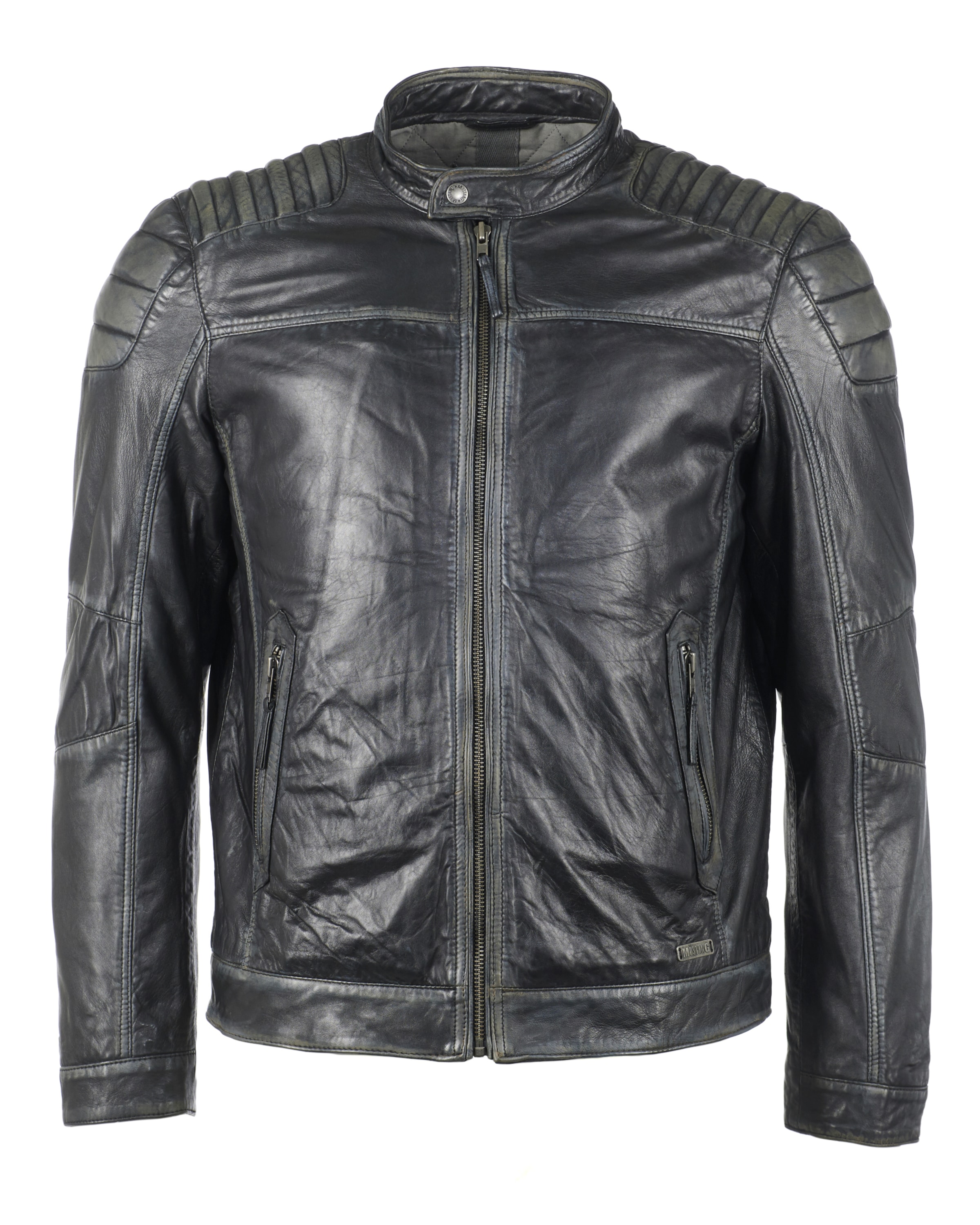 MUSTANG Tussenjas 'Whyte' in Zwart: voorkant