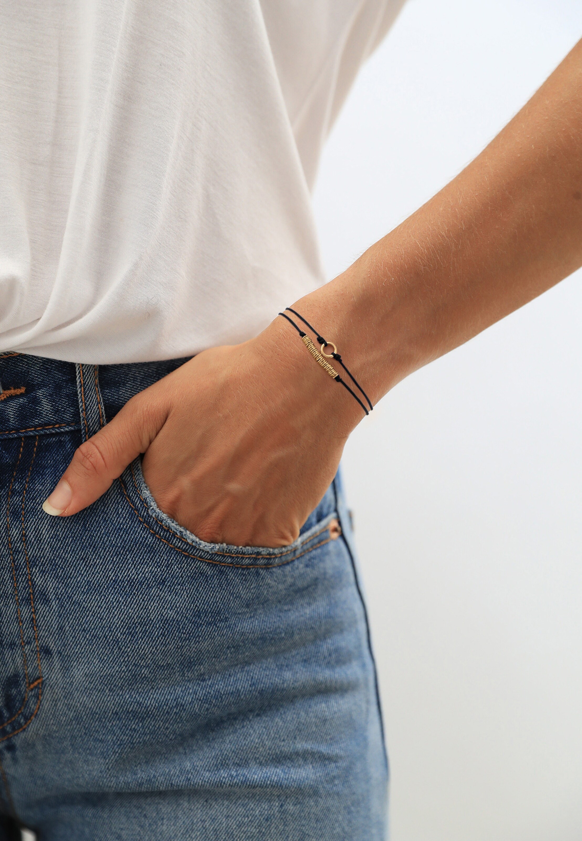 Bracelet ELLI en or : devant