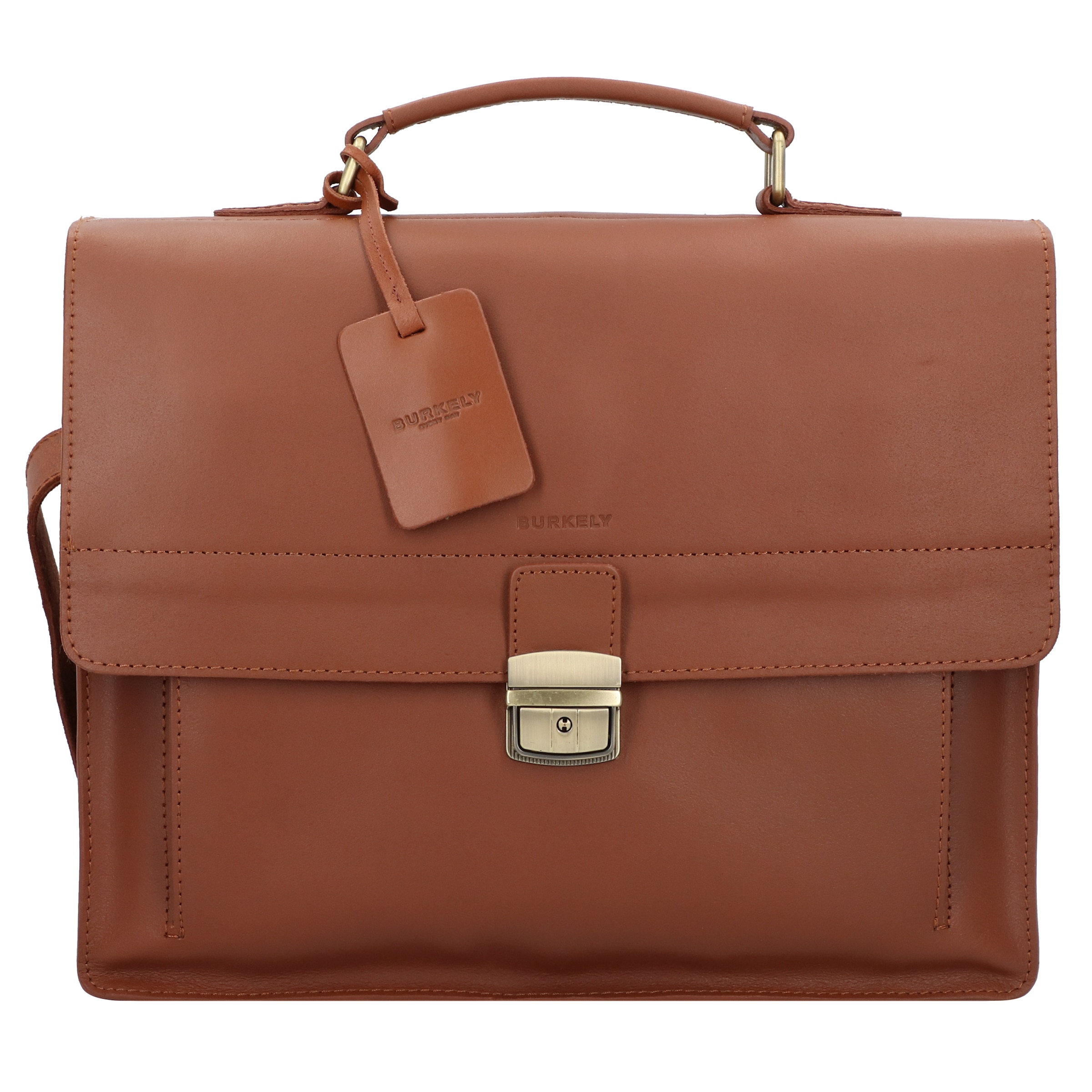 Burkely Document bag 'Scott' in Brown: front