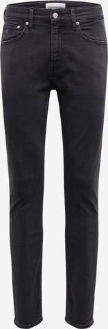 Calvin Klein Jeans Слим Джинсы в Серый: спереди