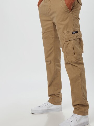 Regular Pantaloni cu buzunare de la Superdry pe bej