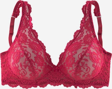 PETITE FLEUR T-shirt Bra in Pink: front