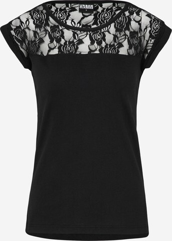 Urban Classics Shirt in Black: front