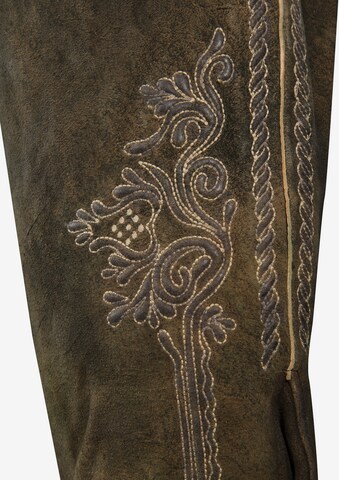 MARJO Regular Traditional Pants 'Schorschi' in Brown