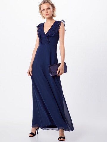 SWING - Vestido de noche en azul