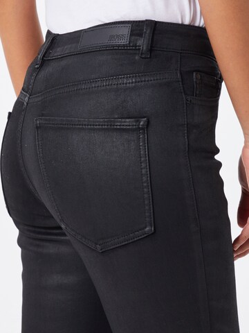 Slimfit Jeans 'Magalia' de la BOSS Orange pe negru
