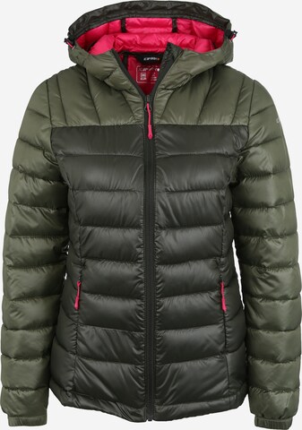 Veste outdoor 'Layan' ICEPEAK en vert : devant