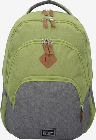 TRAVELITE Backpack 'Basic' in Green: front