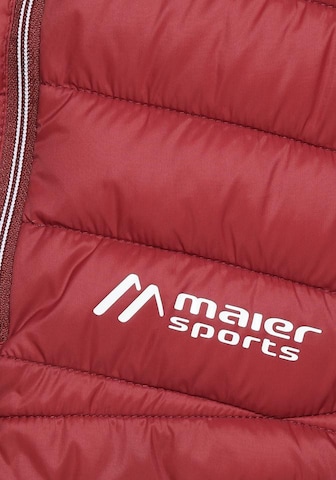 Maier Sports Weste in Rot