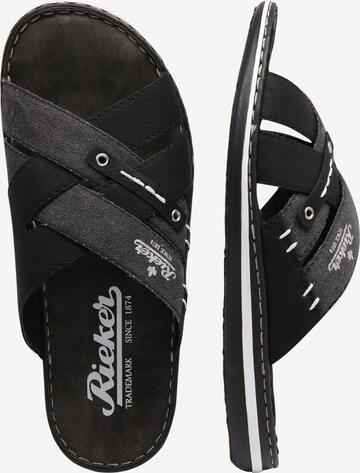 Rieker Pantolette in Schwarz