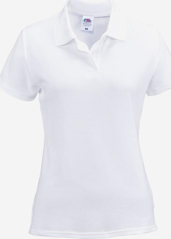 FRUIT OF THE LOOM Shirt in White: front