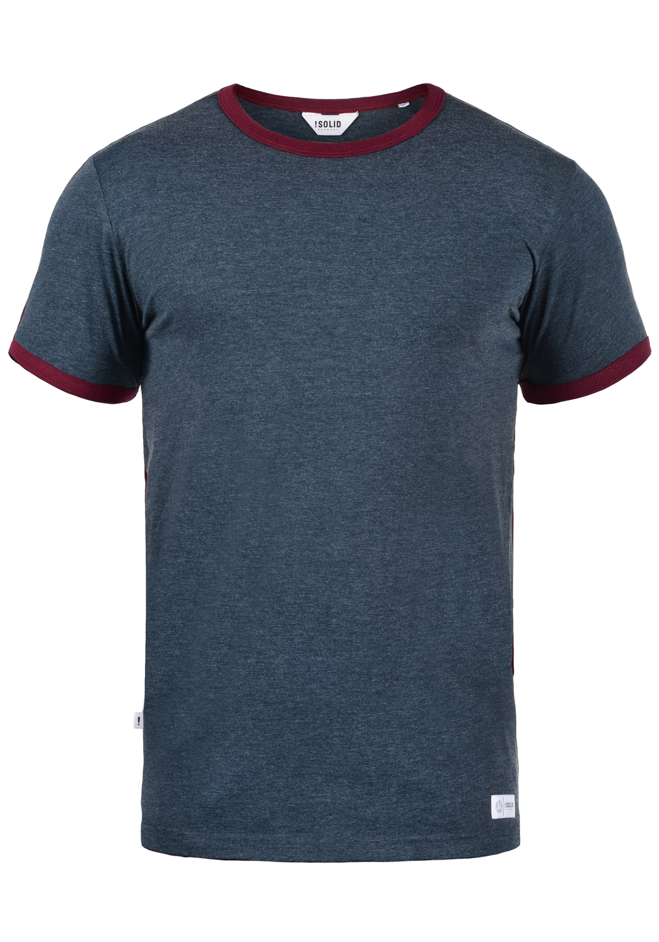 !Solid - Camiseta 'Manoldo' en azul: frente