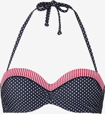 Hauts de bikini s.Oliver en bleu : devant