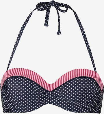 s.Oliver Bikinitop in Blauw: voorkant