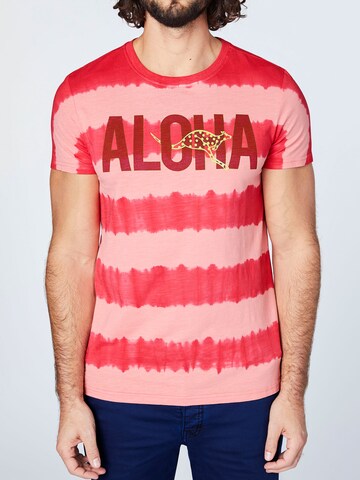 CHIEMSEE - Ajuste regular Camiseta funcional en rojo