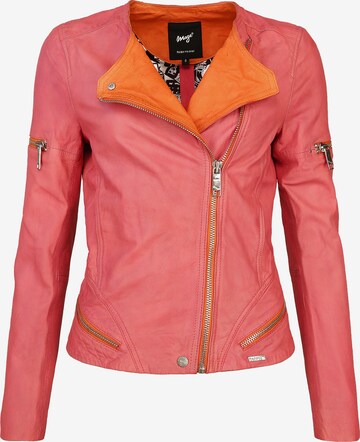 Maze Lederjacke 'Diamond' in Pink: predná strana