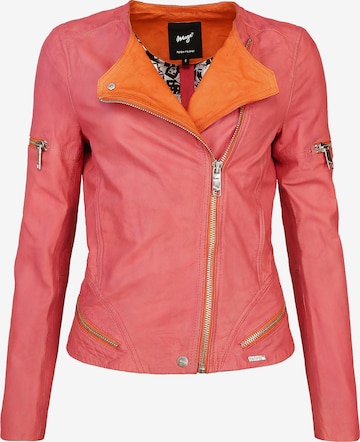 Maze Lederjacke 'Diamond' in Pink: predná strana