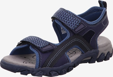 SUPERFIT Sandals & Slippers 'Hike' in Blue: front