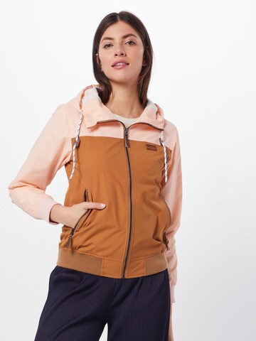 Iriedaily Between-Season Jacket 'Veruschka' in Pink: front