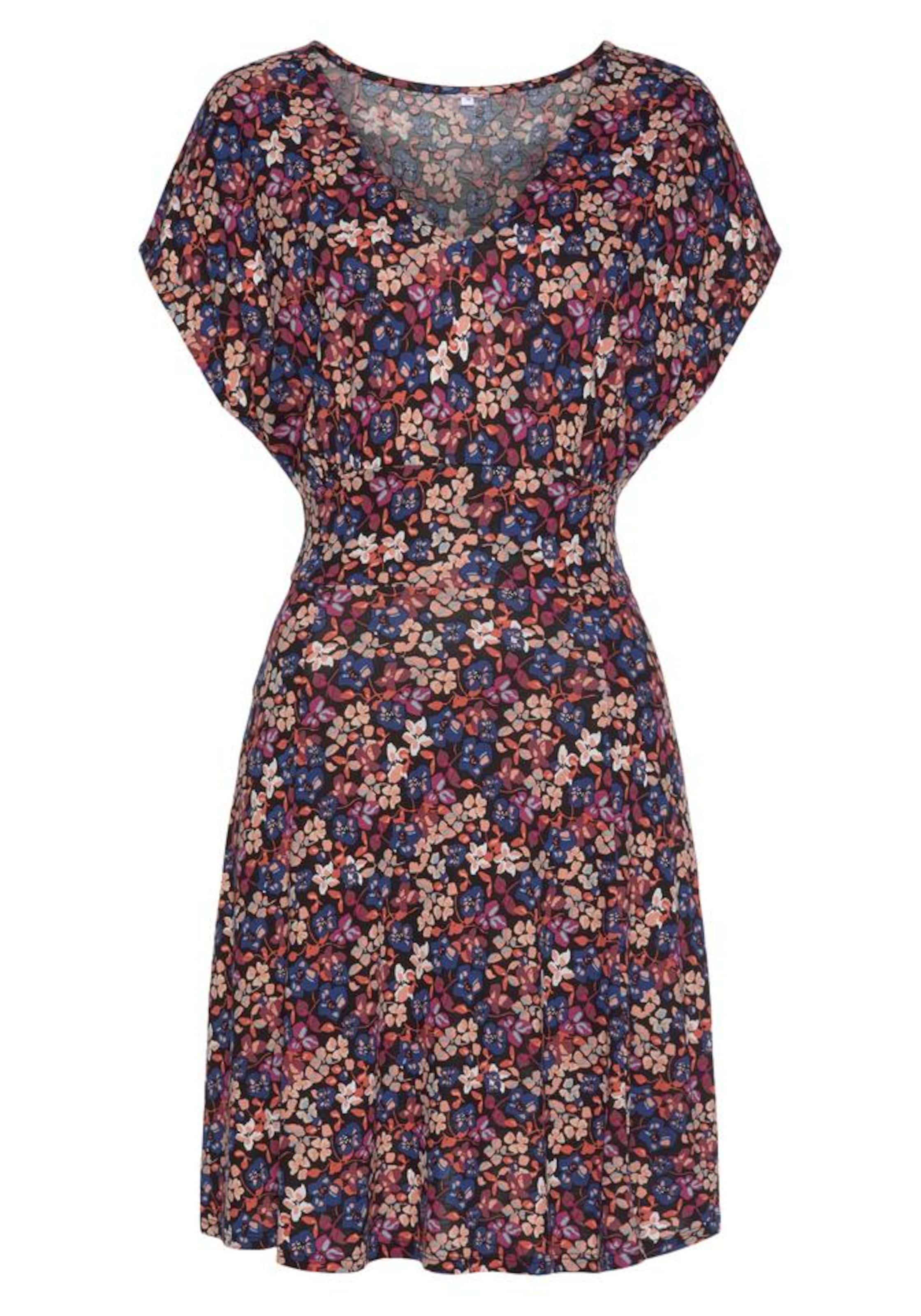 VIVANCE Letní šaty – mix barev: přední strana