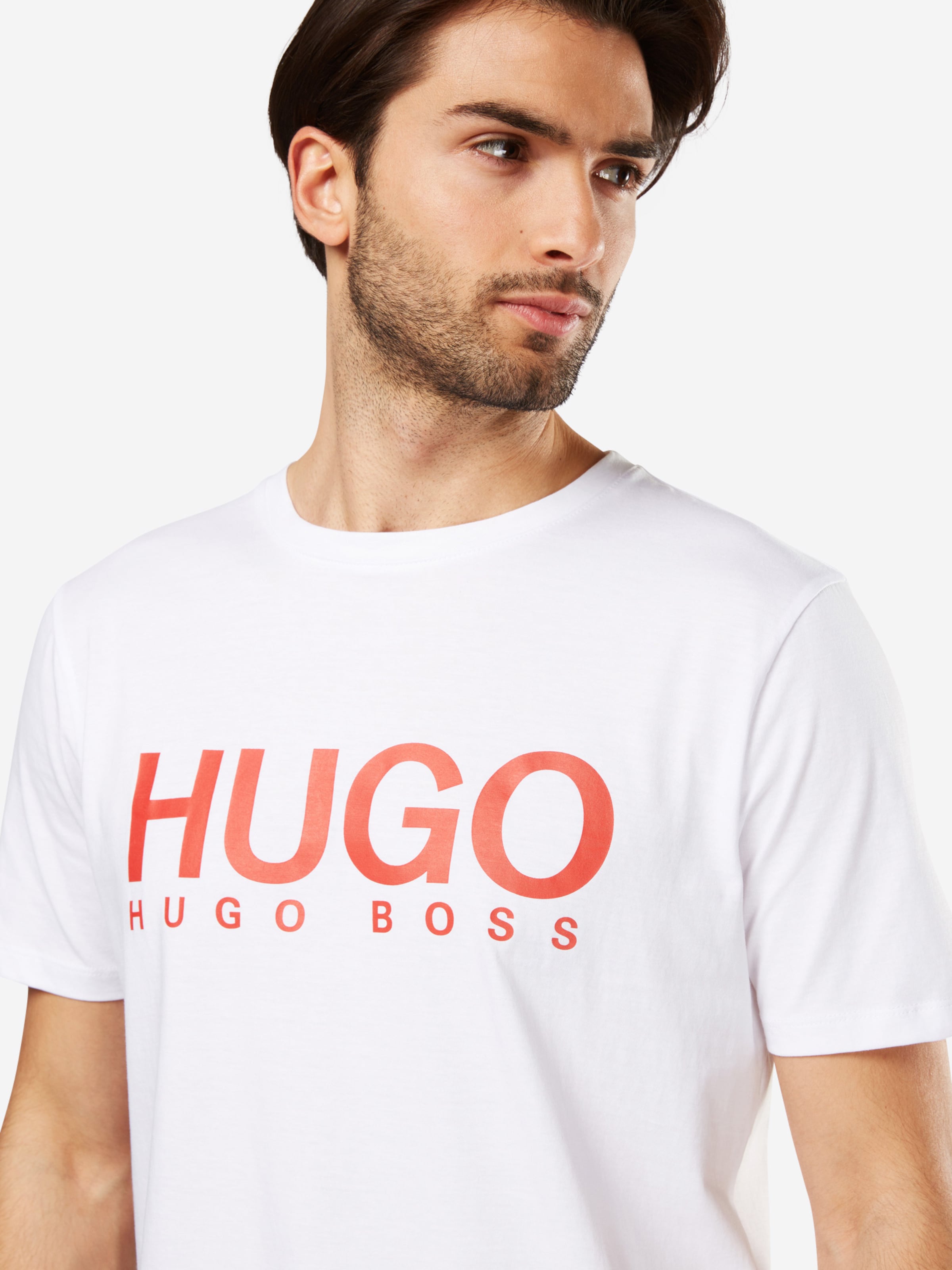 Homme T-Shirt Dolive 10182493 01 HUGO en Blanc 