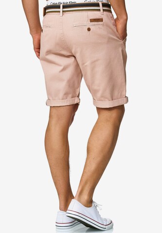 INDICODE JEANS Regular Pants 'Cuba' in Pink