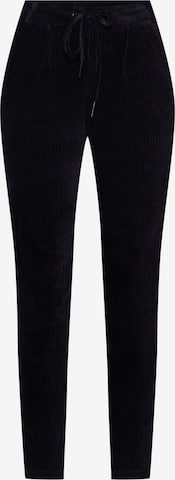 Regular Pantalon à pince 'POPTRASH-PING PONG' ONLY en noir : devant