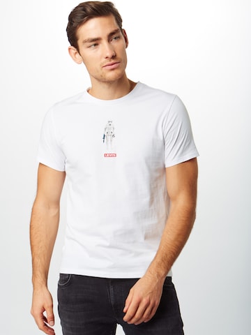 LEVI'S ® Футболка в Белый: спереди