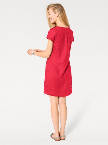 heine Sukienka koszulowa w kolorze czerwony
