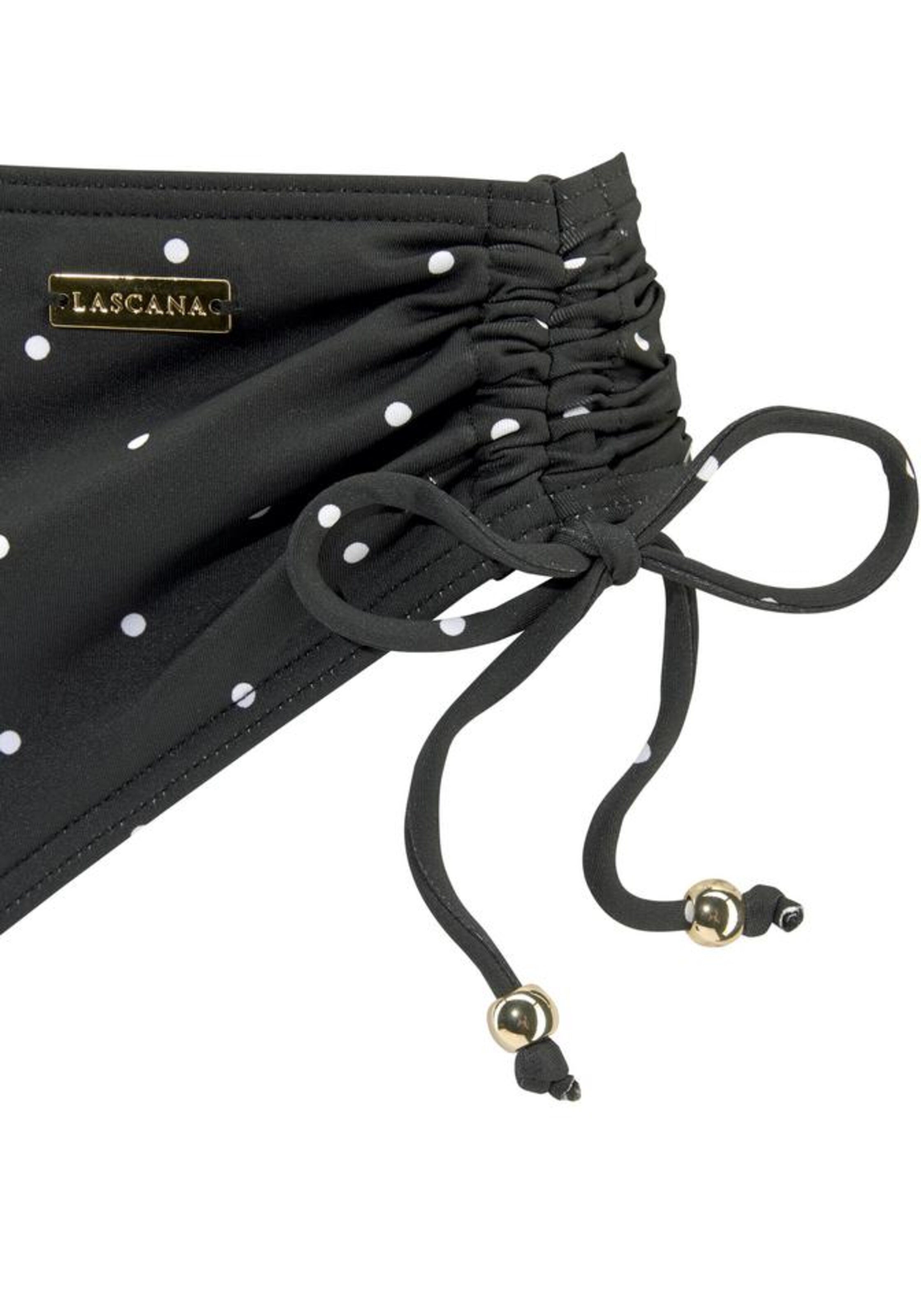 LASCANA Bikiniunderdel 'Sparkel' i svart