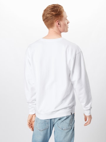DENHAM Sweatshirt i hvid: tilbage