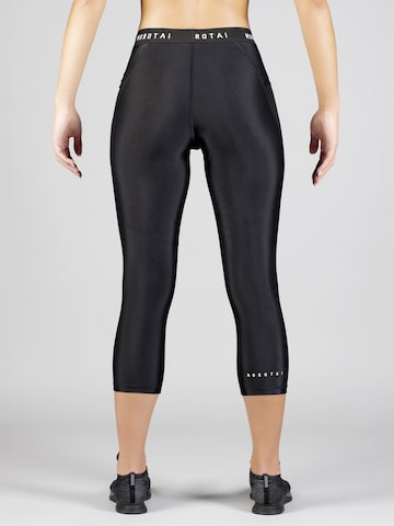 MOROTAI Skinny Sporthose 'Naka' in Schwarz