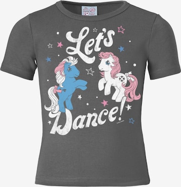LOGOSHIRT T-Shirt "My Little Pony" in Grau: predná strana