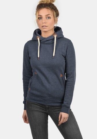 DESIRES Sweatshirt 'Vicky Hood' in Blue: front